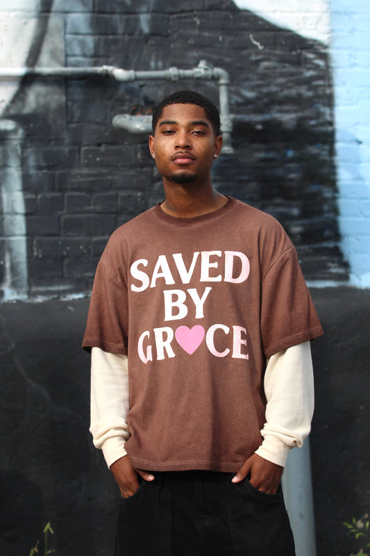 Brown Skater Tee