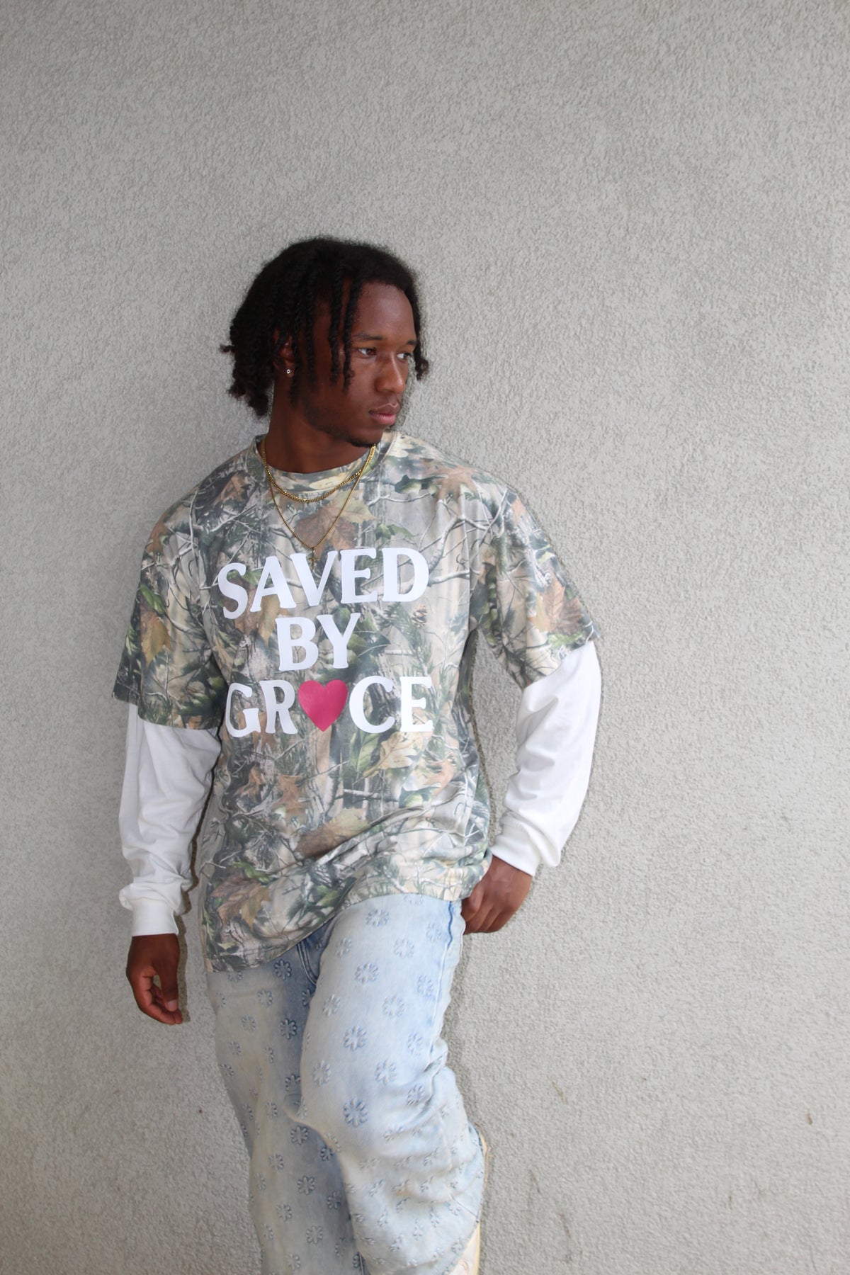 Camo Skater Tee