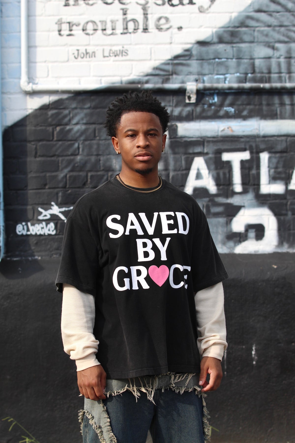 Black Skater Tee